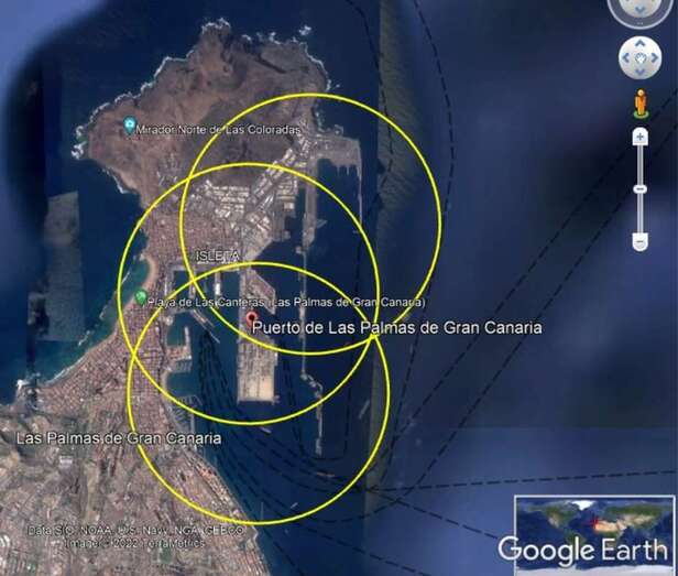 Ubicación de la planta prevista en el Puerto de la Luz/TA.